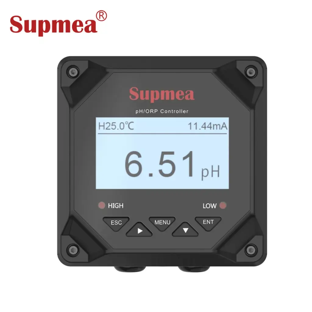 SUPMEA SUP-PH6.5, Medidor de pH ORP uso industrial online