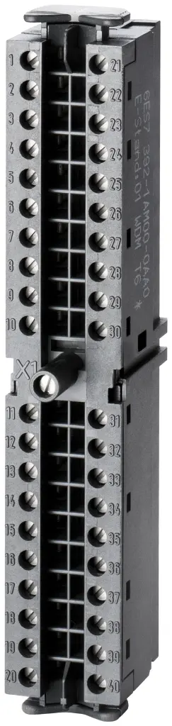 SIEMENS 6ES7392-1AM00-0AA0 S7-300, conector frontal con bornes de tornillo, 40 polos