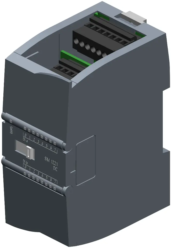 SIEMENS 6ES7221-1BH32-0XB0 S7-1200, módulo de entradas digitales SM 1221, 16 DI, DC 24V, Sink/Source