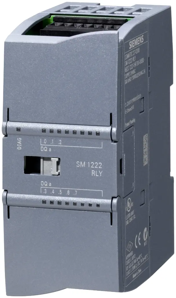 SIEMENS 6ES7222-1HF32-0XB0 S7-1200, módulo de salidas digitales SM 1222, 8 DO, relé 2 A