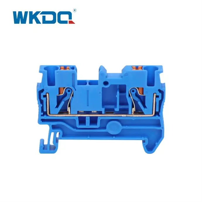 WKDQ JPT 2.5 bornera de paso para riel DIN tipo Push In (alternativa Phoenix Contact PT 2,5)