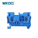 WKDQ JPT 2.5 bornera de paso para riel DIN tipo Push In (alternativa Phoenix Contact PT 2,5)
