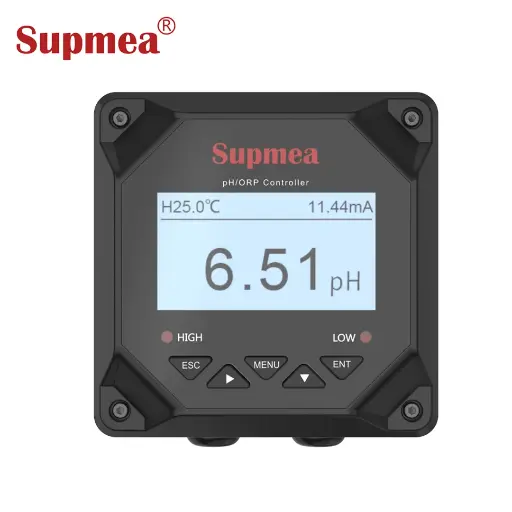 SUPMEA SUP-PH6.5, Medidor de pH ORP uso industrial online