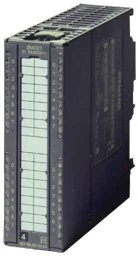 SIEMENS 6ES7321-1BL00-0AA0 S7-300, módulo de entradas digitales SM 321, aislado galvánicamente 32 DI, DC 24V