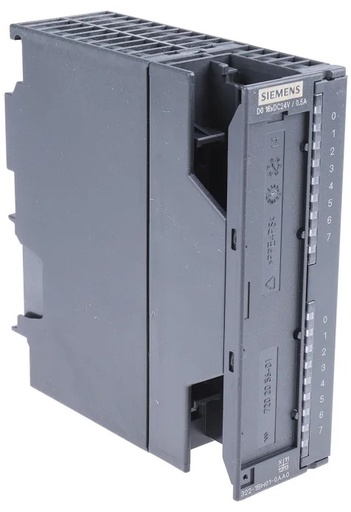 SIEMENS 6ES7322-1BH01-0AA0 S7-300, módulo de salidas digitales SM 322, aislado galvánicamente, 16 DO, DC 24V, 0,5A