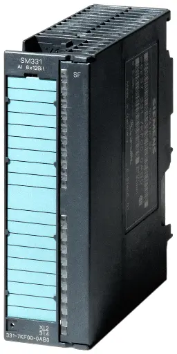 SIEMENS 6ES7331-7KF02-0AB0 S7-300, entrada analógica SM 331, aislado galvánicamente, 8 AI, resolución 9/12/14 bits, U/I/termopar/resistencia
