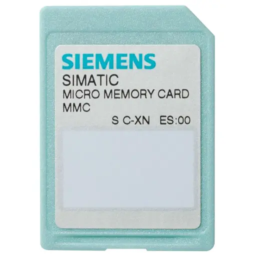 SIEMENS 6ES7953-8LM32-0AA0 S7-300, Micro Memory Card para S7-300/C7/ET 200, 3, 3 V Nflash, 4 Mbytes
