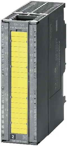 SIEMENS 6ES7326-2BF10-0AB0 S7-300F, módulo de salidas digitales SM 326, F-DO 10 x 24 V DC/2 A fuente/fuente, módulo de salidas digitales de seguridad para sistemas SIMATIC S7 F