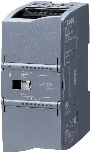SIEMENS 6ES7222-1HF32-0XB0 S7-1200, módulo de salidas digitales SM 1222, 8 DO, relé 2 A