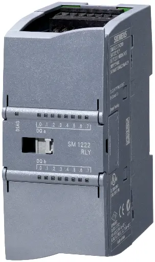 SIEMENS 6ES7222-1HH32-0XB0 S7-1200, módulo de salidas digitales SM 1222, 16 DO, relé 2 A